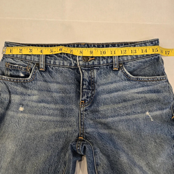 Pilcro and the letterpress Hyphen Raw Hem Jeans size 26 - Picture 13 of 16